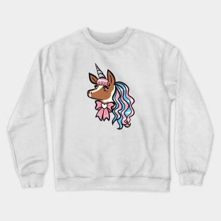 Trans Pride Unicorn Crewneck Sweatshirt